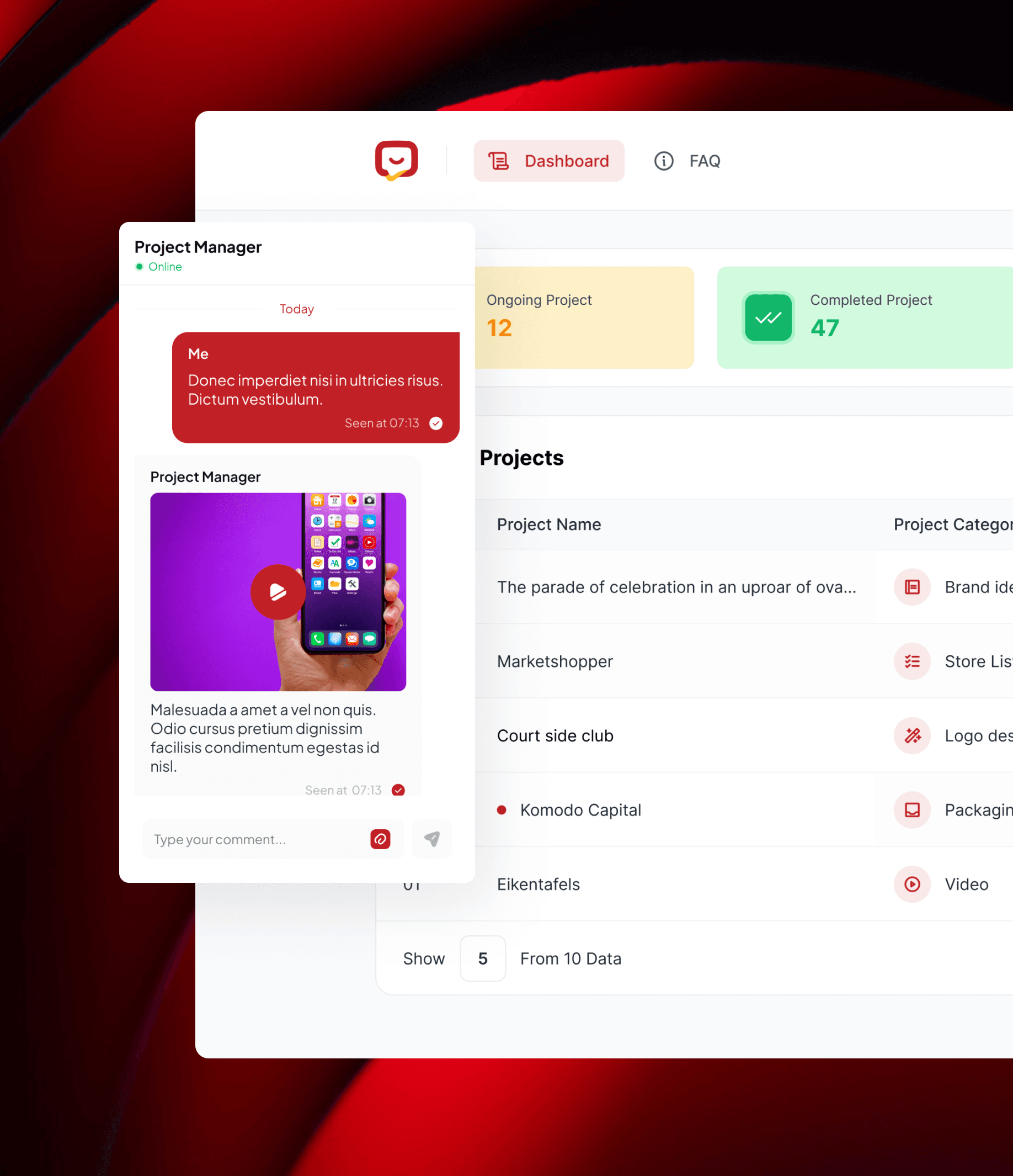 Project Design Portal Client designer portal
